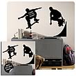 Chalkboard Skaters Peel and Stick Chalkboard Wall Appliques